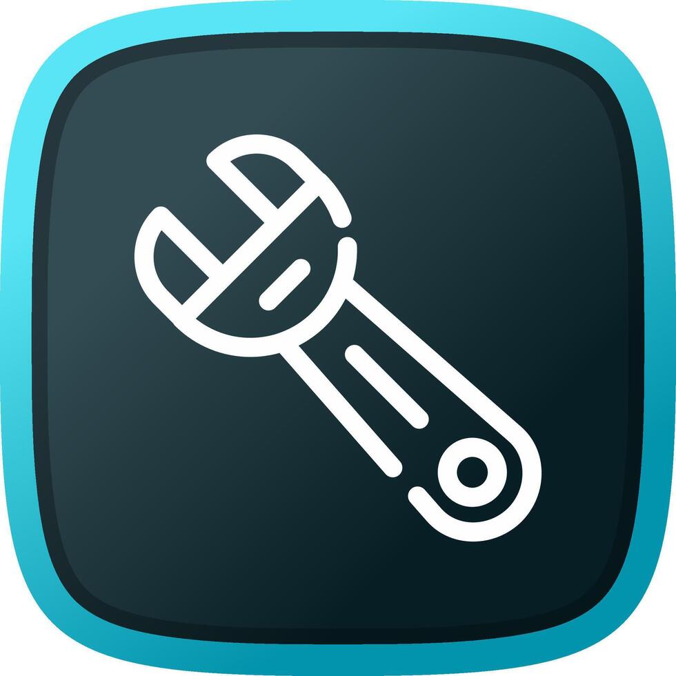 Wrench Creative Icon Design vector