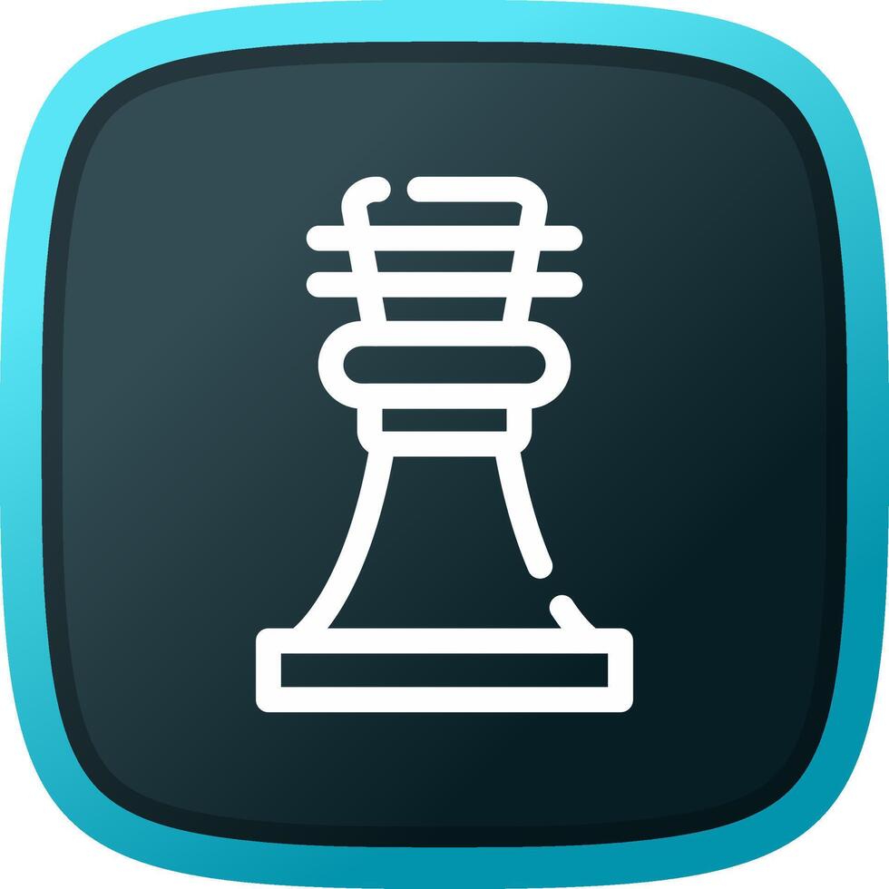 Chess Game Creative Icon Design vector