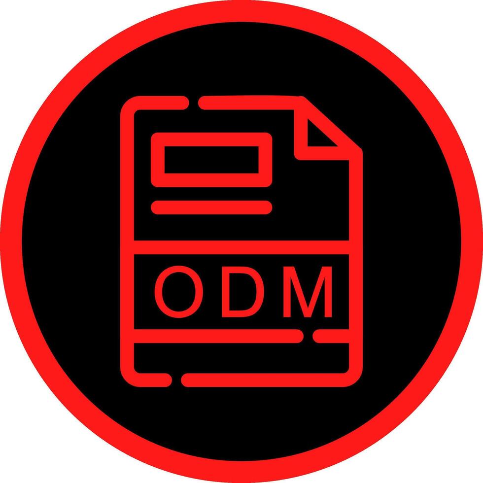 ODM Creative Icon Design vector