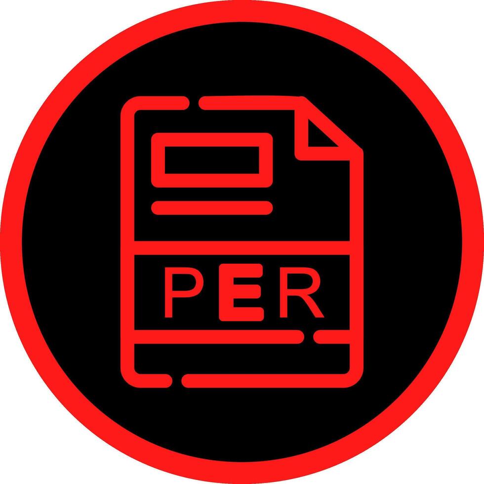 PER Creative Icon Design vector