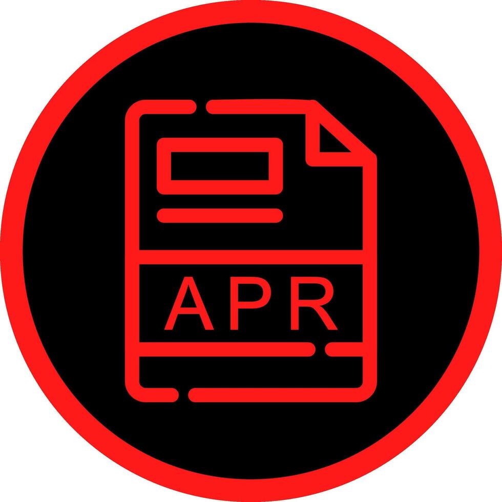 APR Creative Icon Design vector