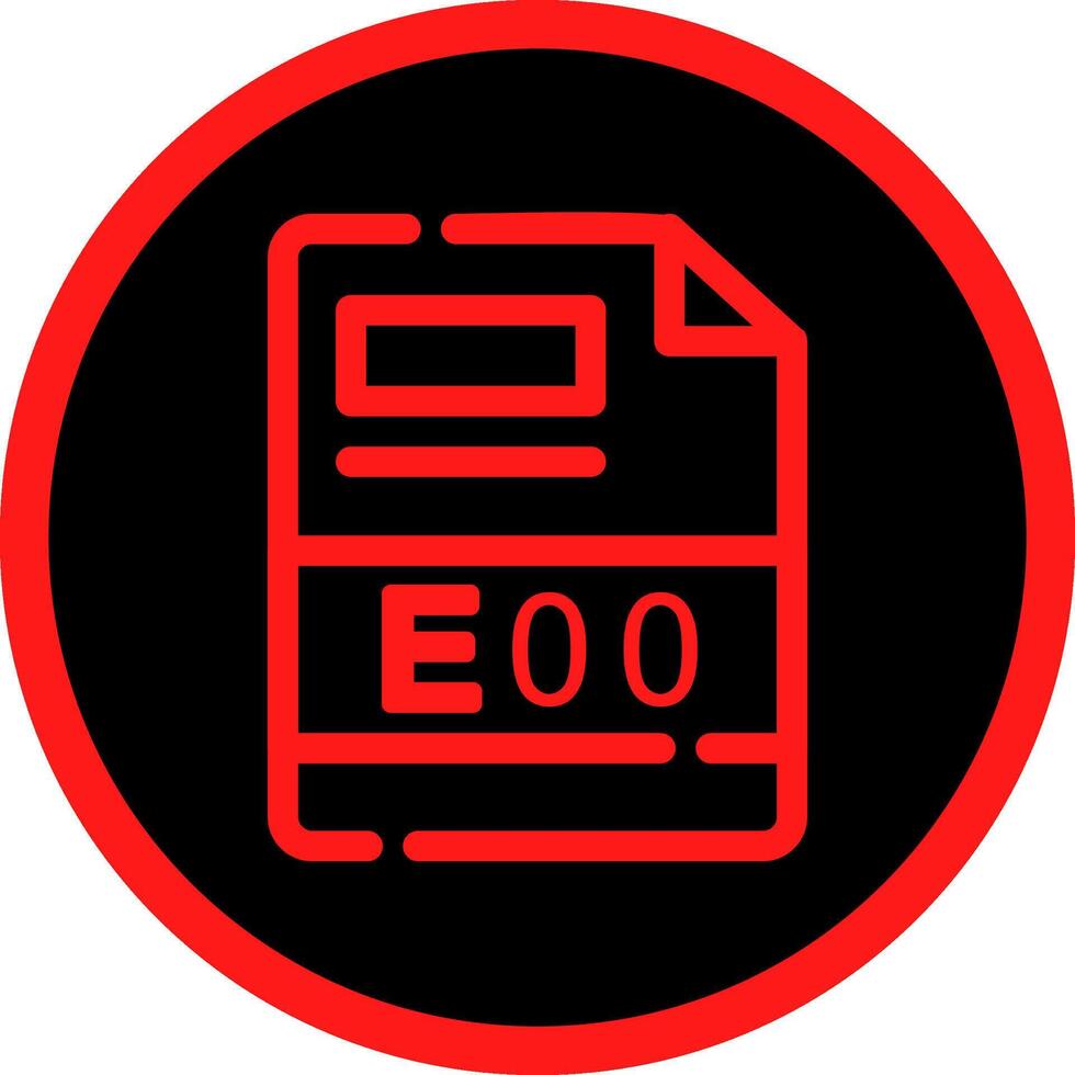 E00 Creative Icon Design vector