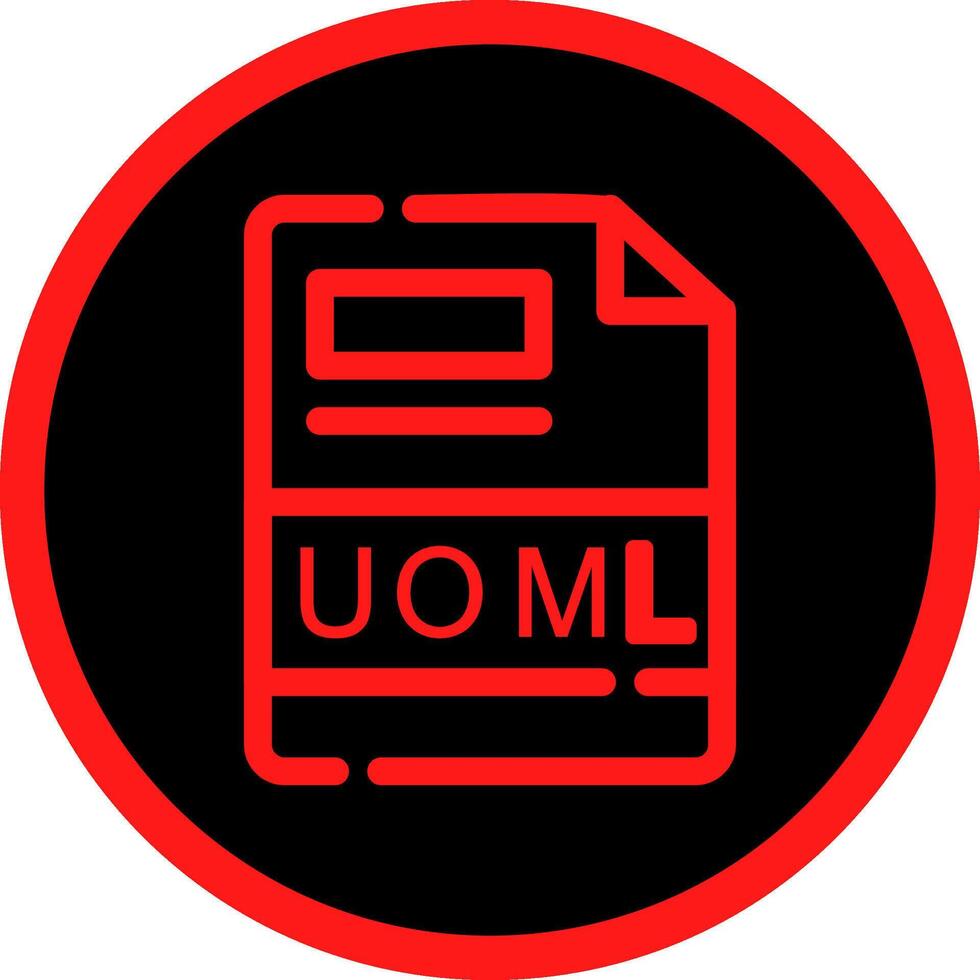 uml creativo icono diseño vector