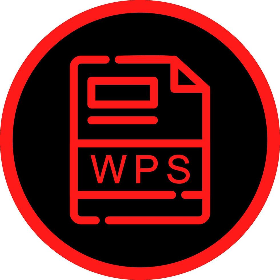 WPS Creative Icon Design vector