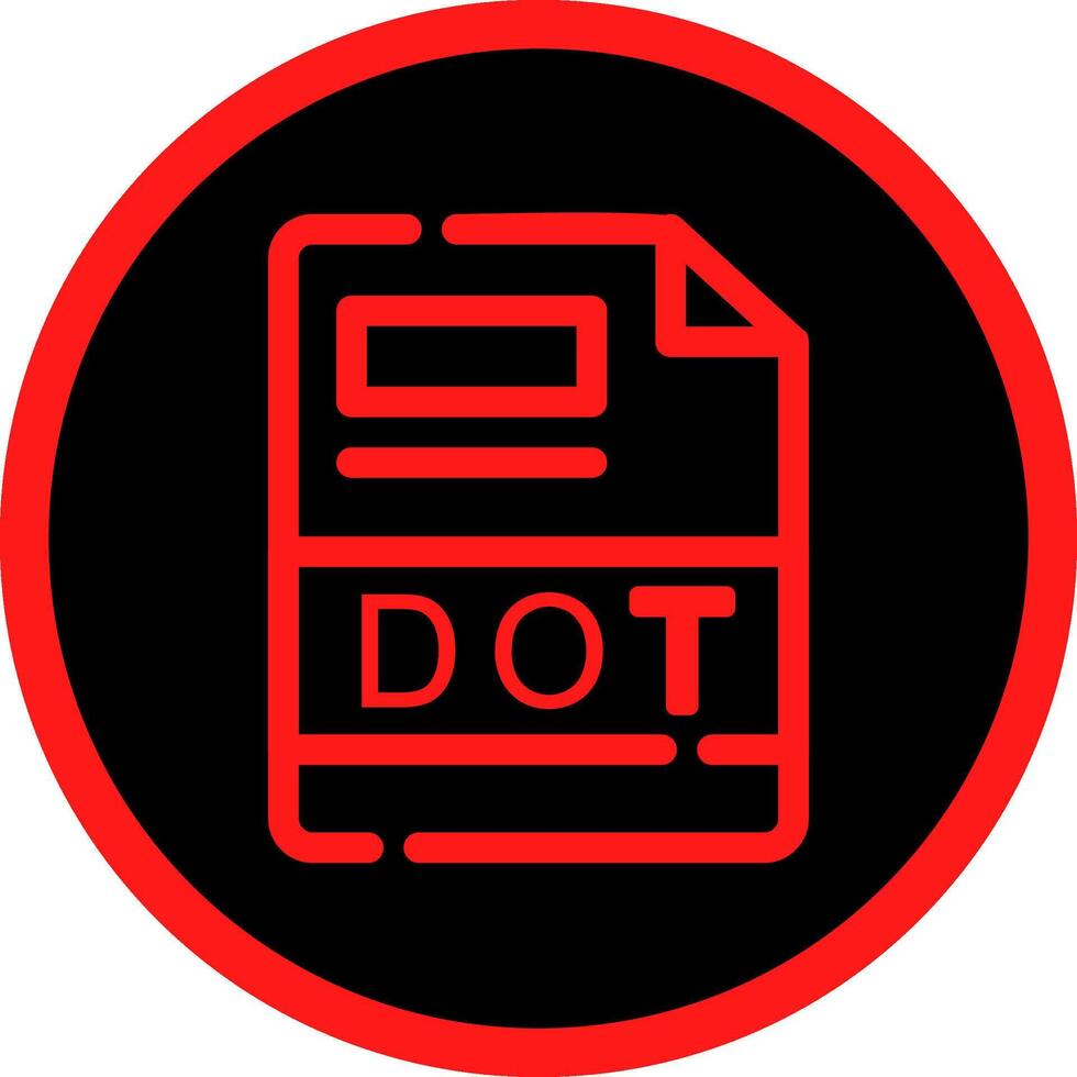 DOT Creative Icon Design vector
