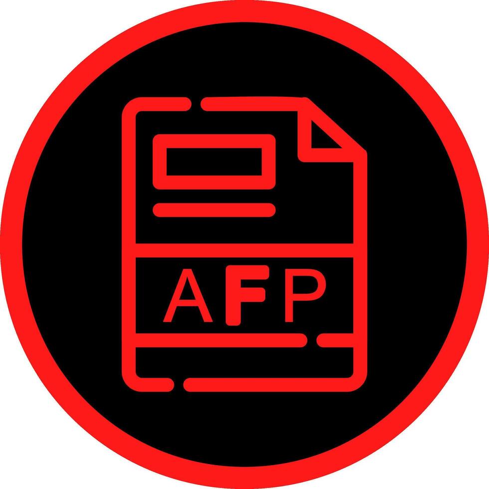 AFP Creative Icon Design vector