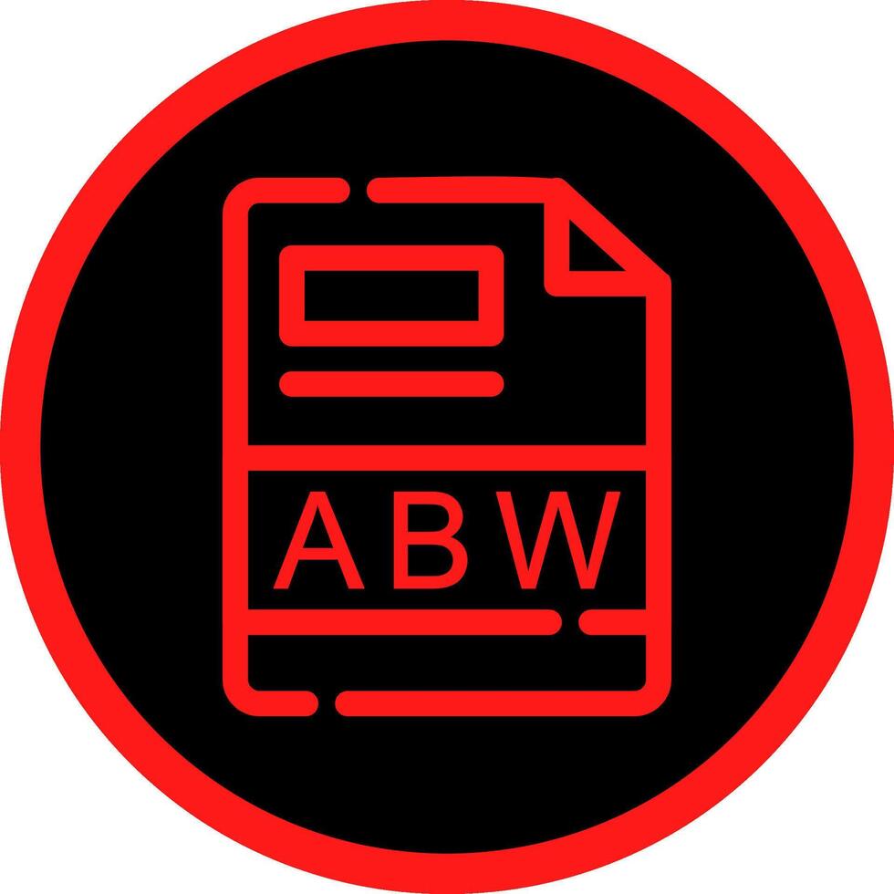 ABW Creative Icon Design vector