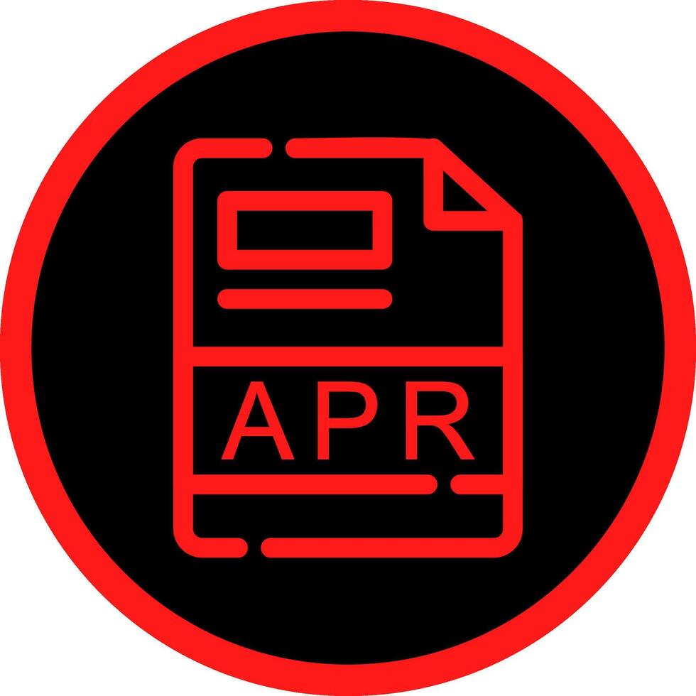 APR Creative Icon Design vector