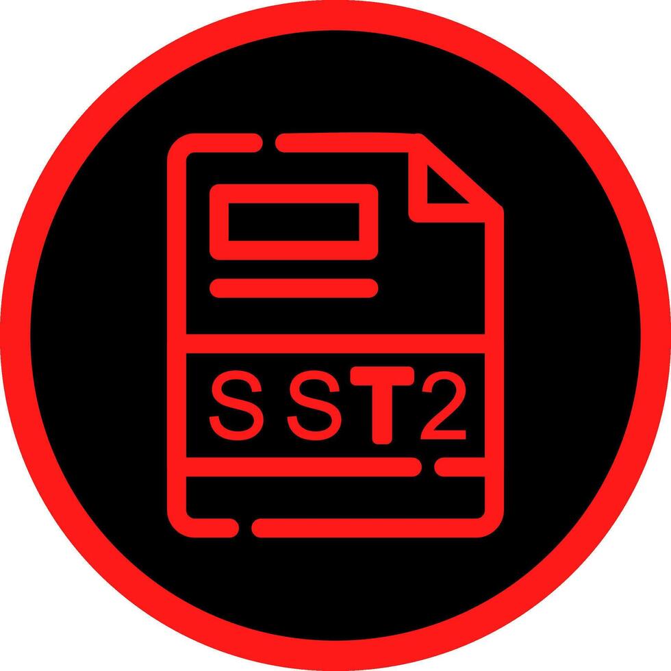 SST2 Creative Icon Design vector