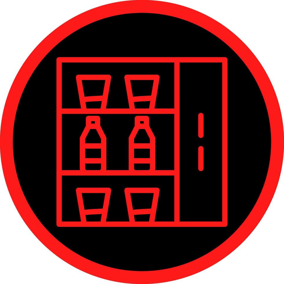 Vending Machine Creative Icon Design vector