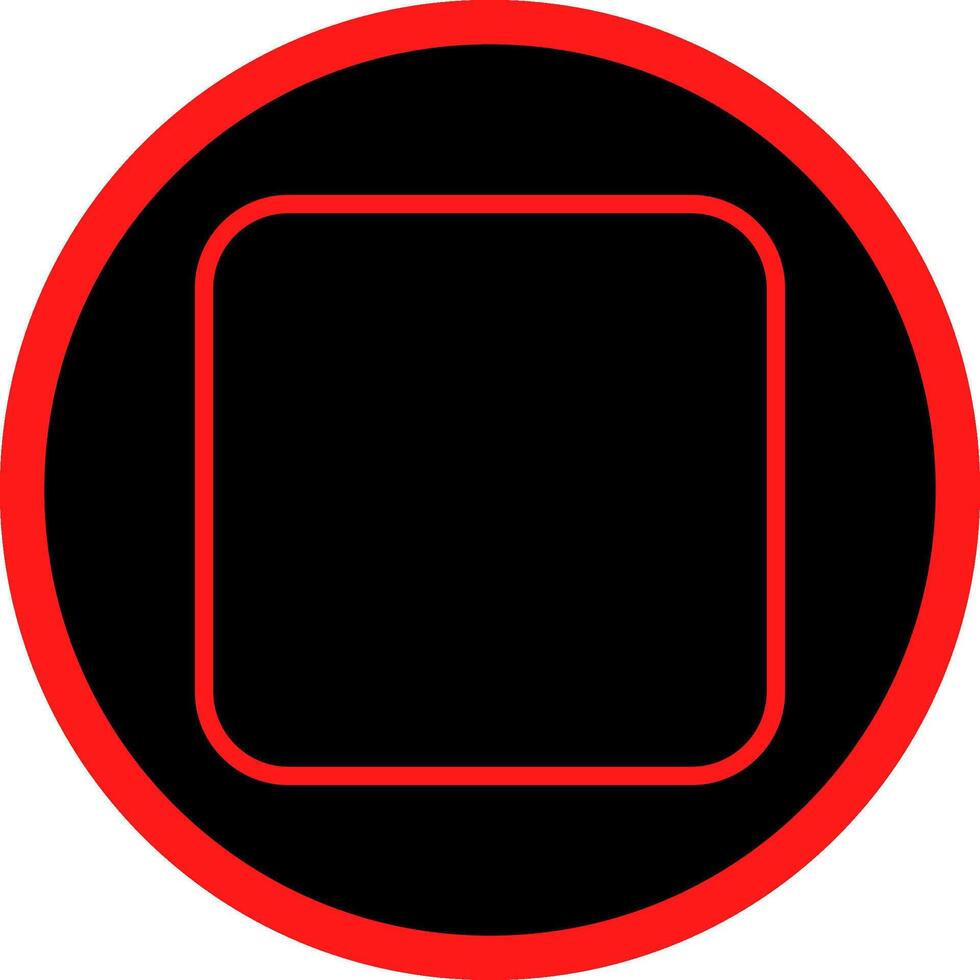 Line Red Gradient Circle Design vector