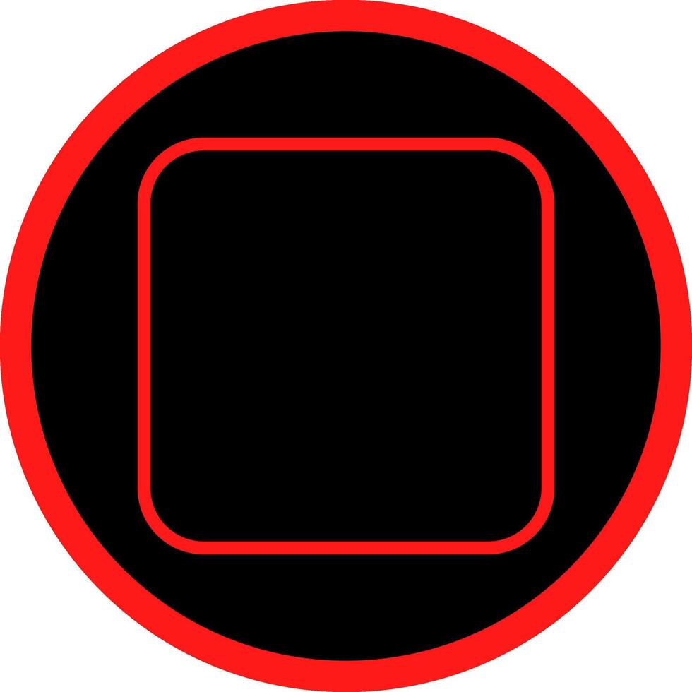 Line Red Gradient Circle Design vector