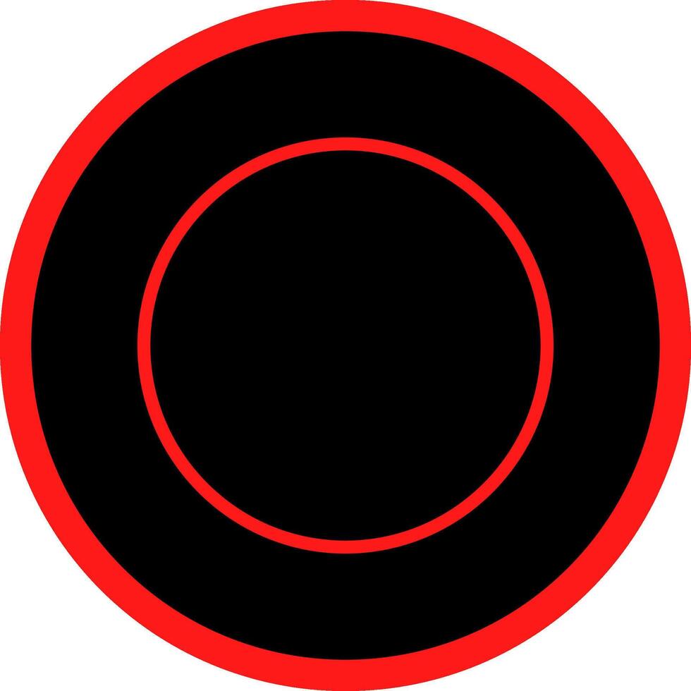 Circle Creative Icon Design vector