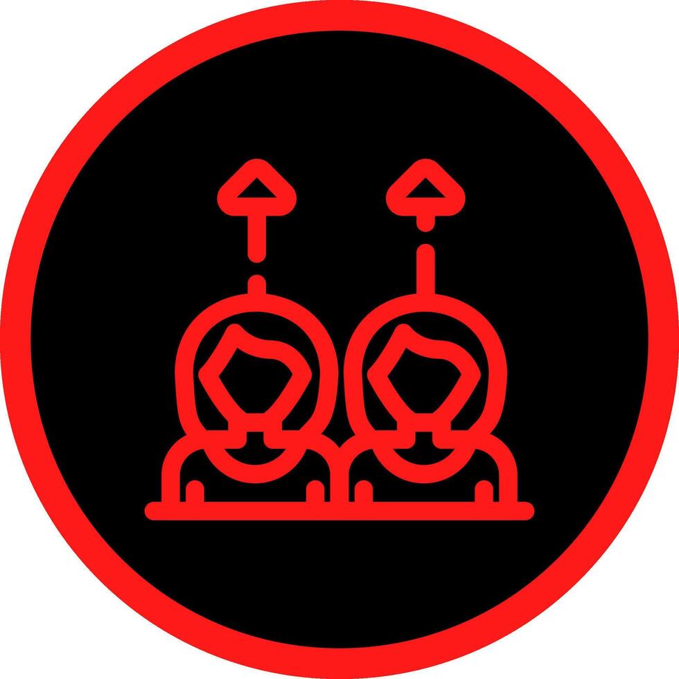 Same Approach Creative Icon Design vector