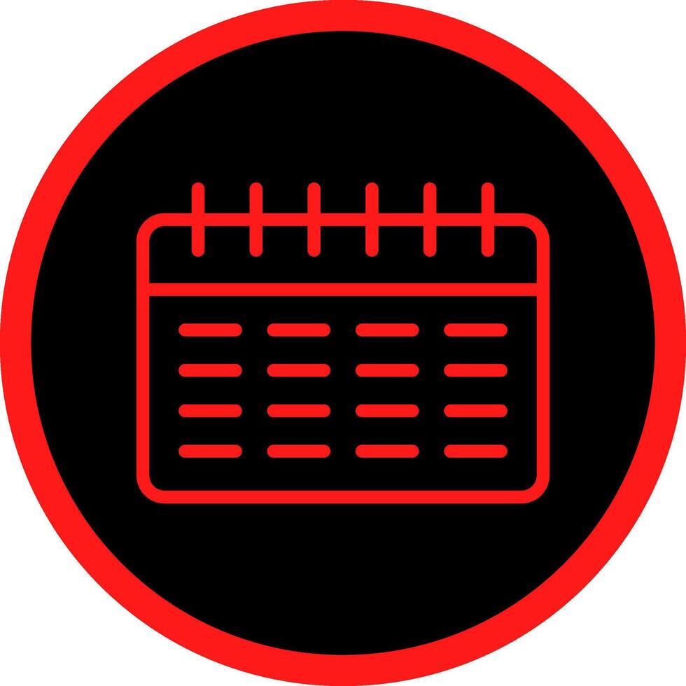 Calendar Creative Icon Design vector