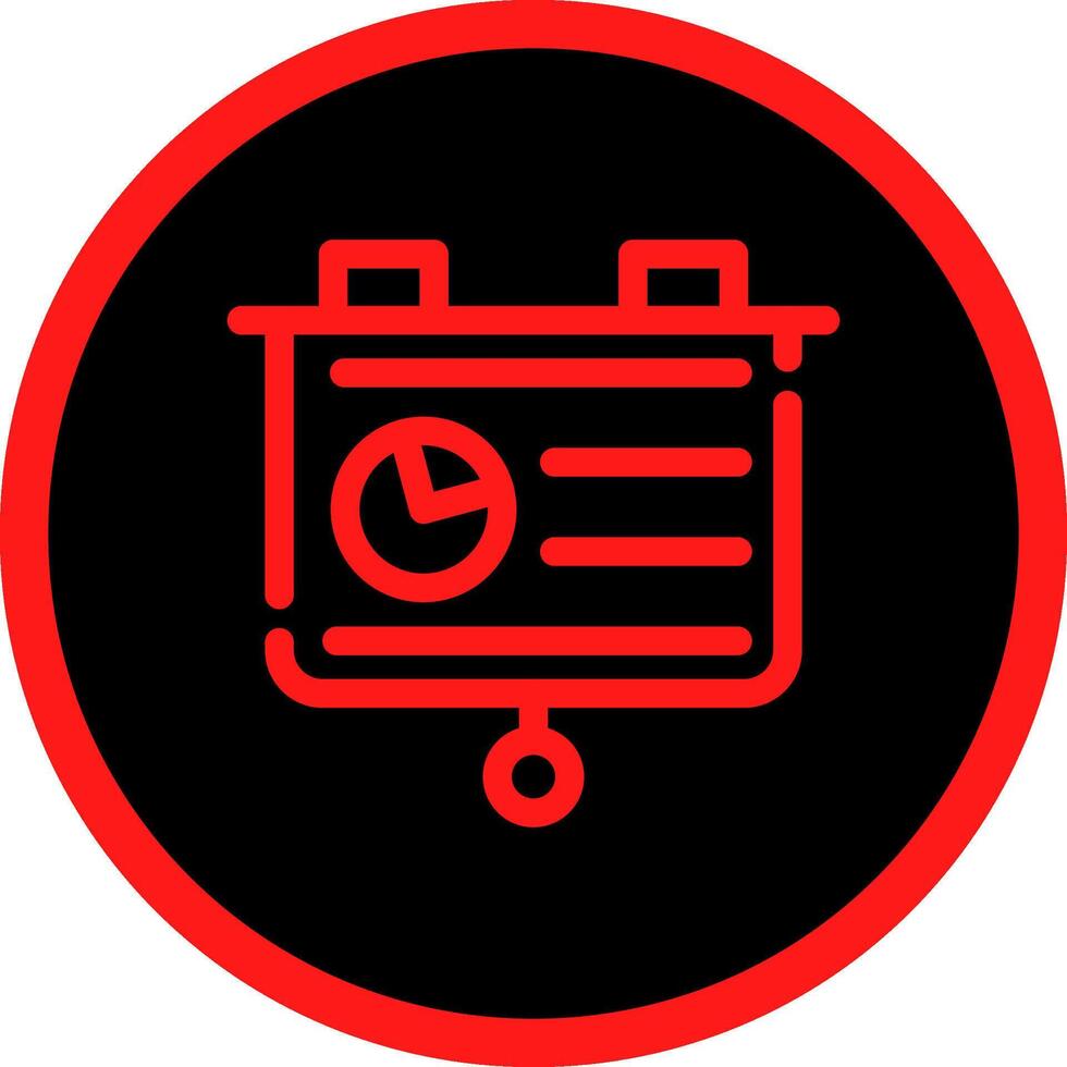 Presentation Creative Icon Design vector