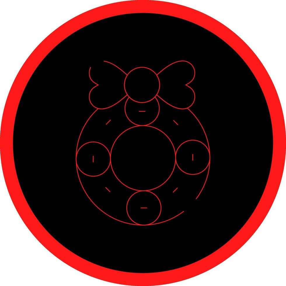 Wreath Creative Icon Design vector