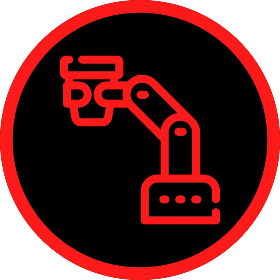 Robot Barista Creative Icon Design vector