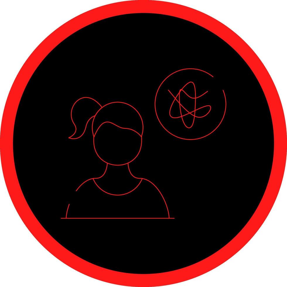 Mess Creative Icon Design vector