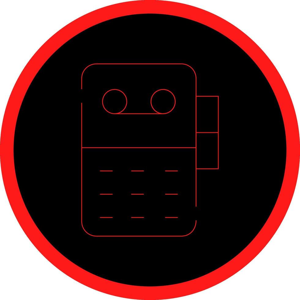 Voice Recorder Creative Icon Design vector