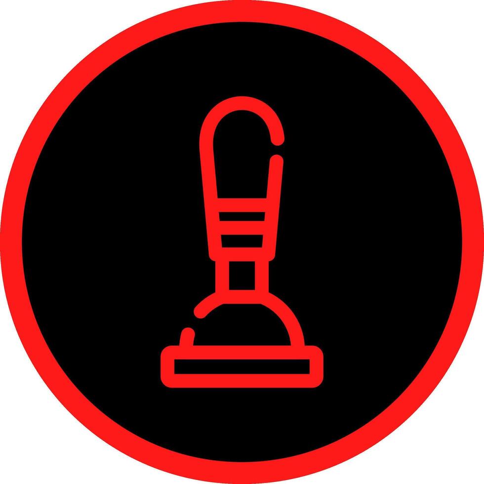 Plunger Creative Icon Design vector