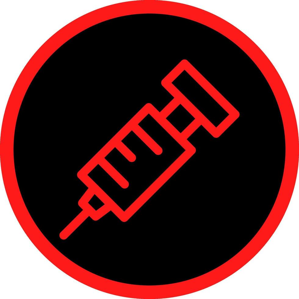 Injection Creative Icon Design vector