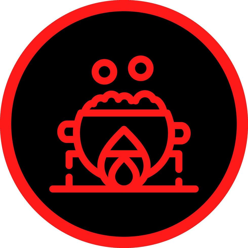 Cauldron Creative Icon Design vector