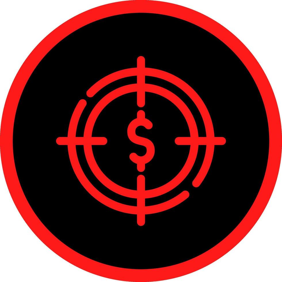 Target Creative Icon Design vector