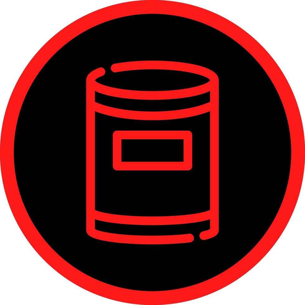 Dustbin Creative Icon Design vector