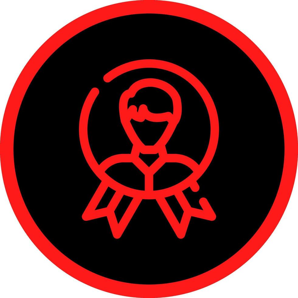 Best Employee Creative Icon Design vector