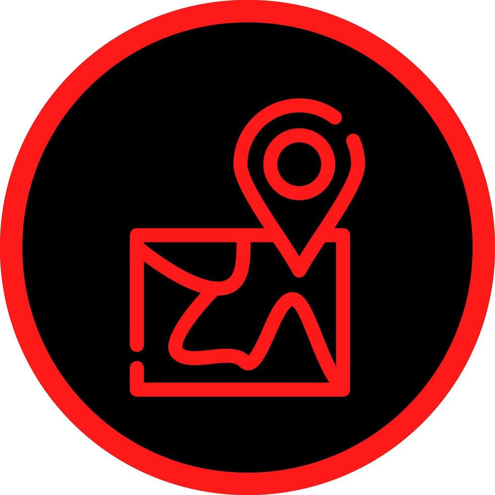 Location Creative Icon Design vector