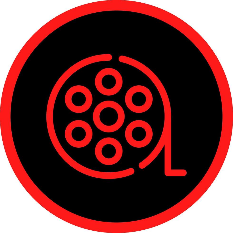 Film Creative Icon Design vector