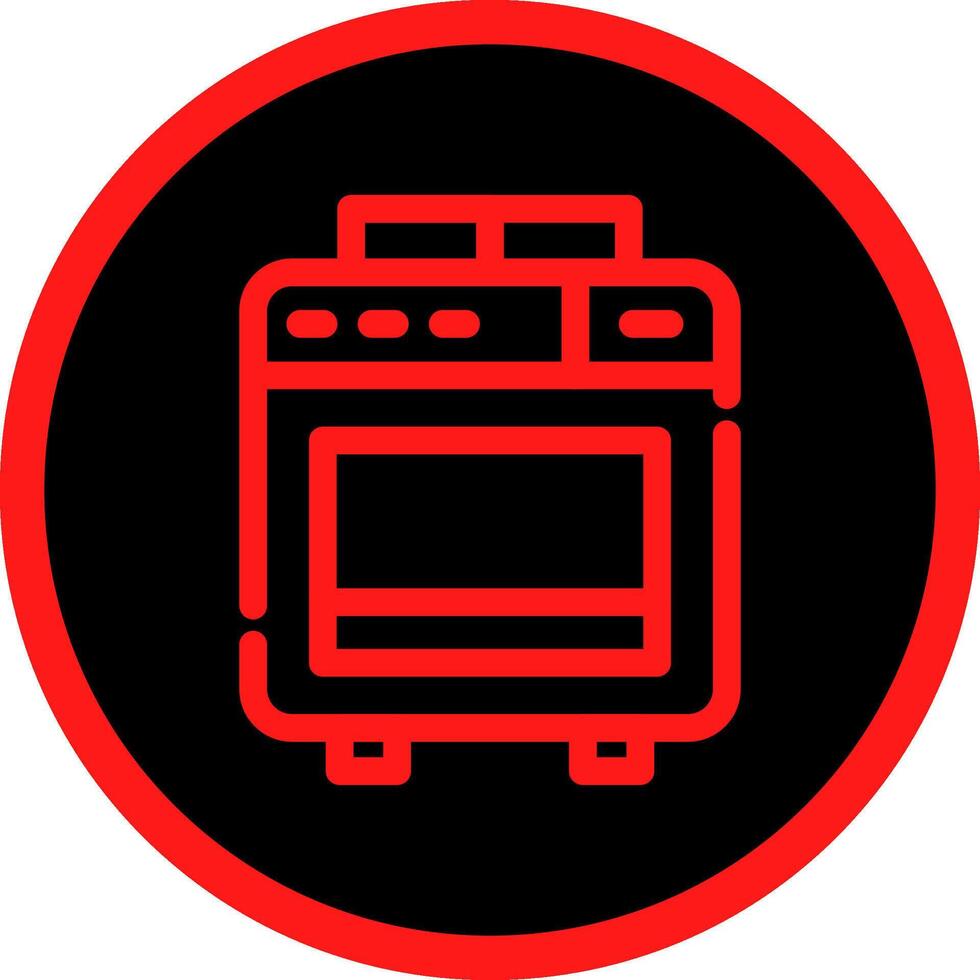 Stove Creative Icon Design vector