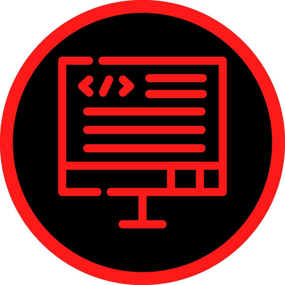 Code Creative Icon Design vector