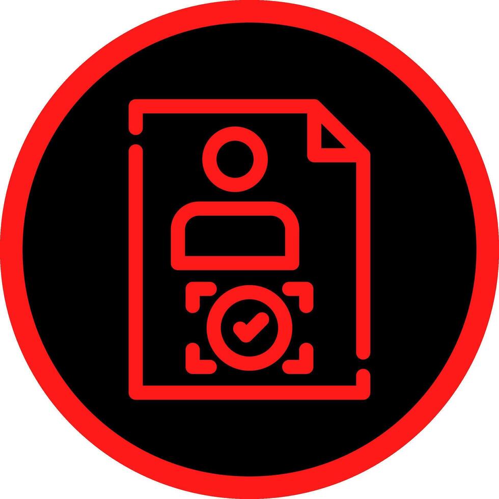 Approval Creative Icon Design vector