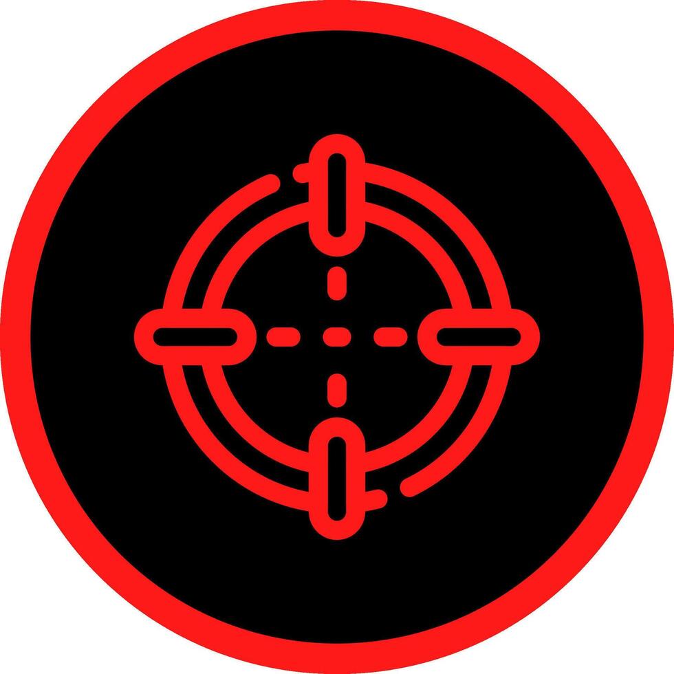 Target Creative Icon Design vector