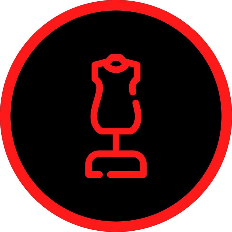Mannequin Creative Icon Design vector