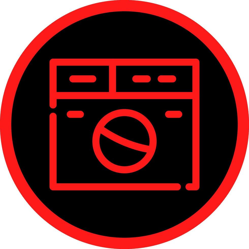 Laundry Creative Icon Design vector