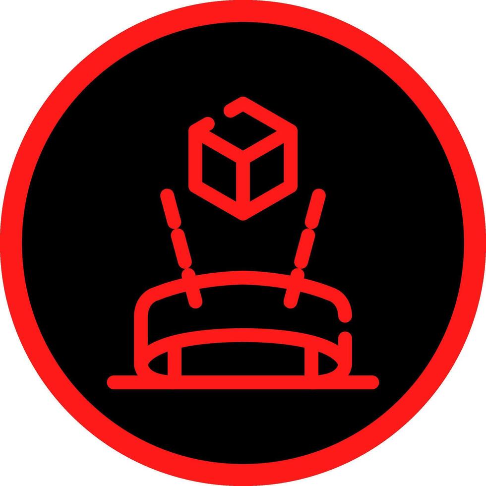 Head Up Display Creative Icon Design vector