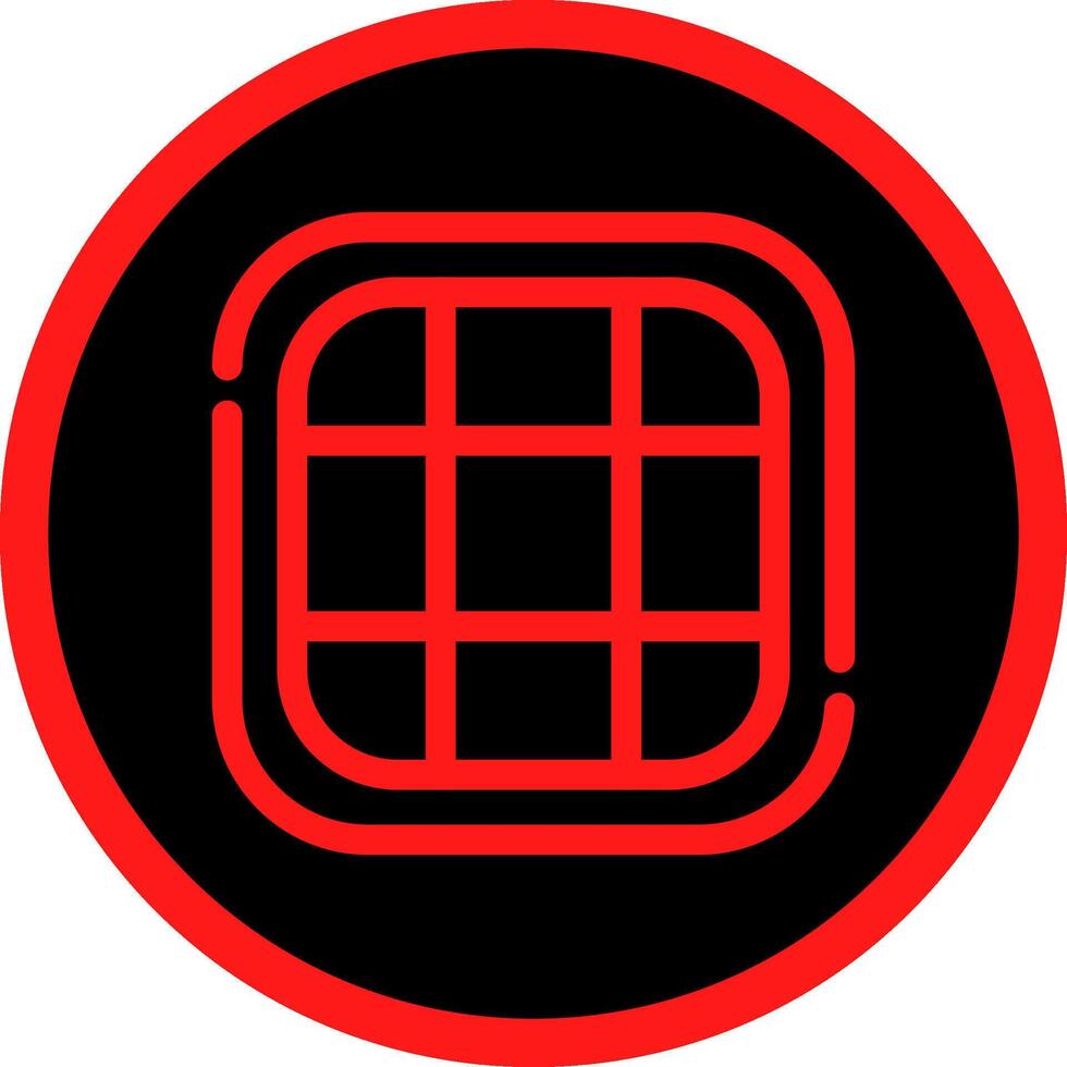 Grid Creative Icon Design vector