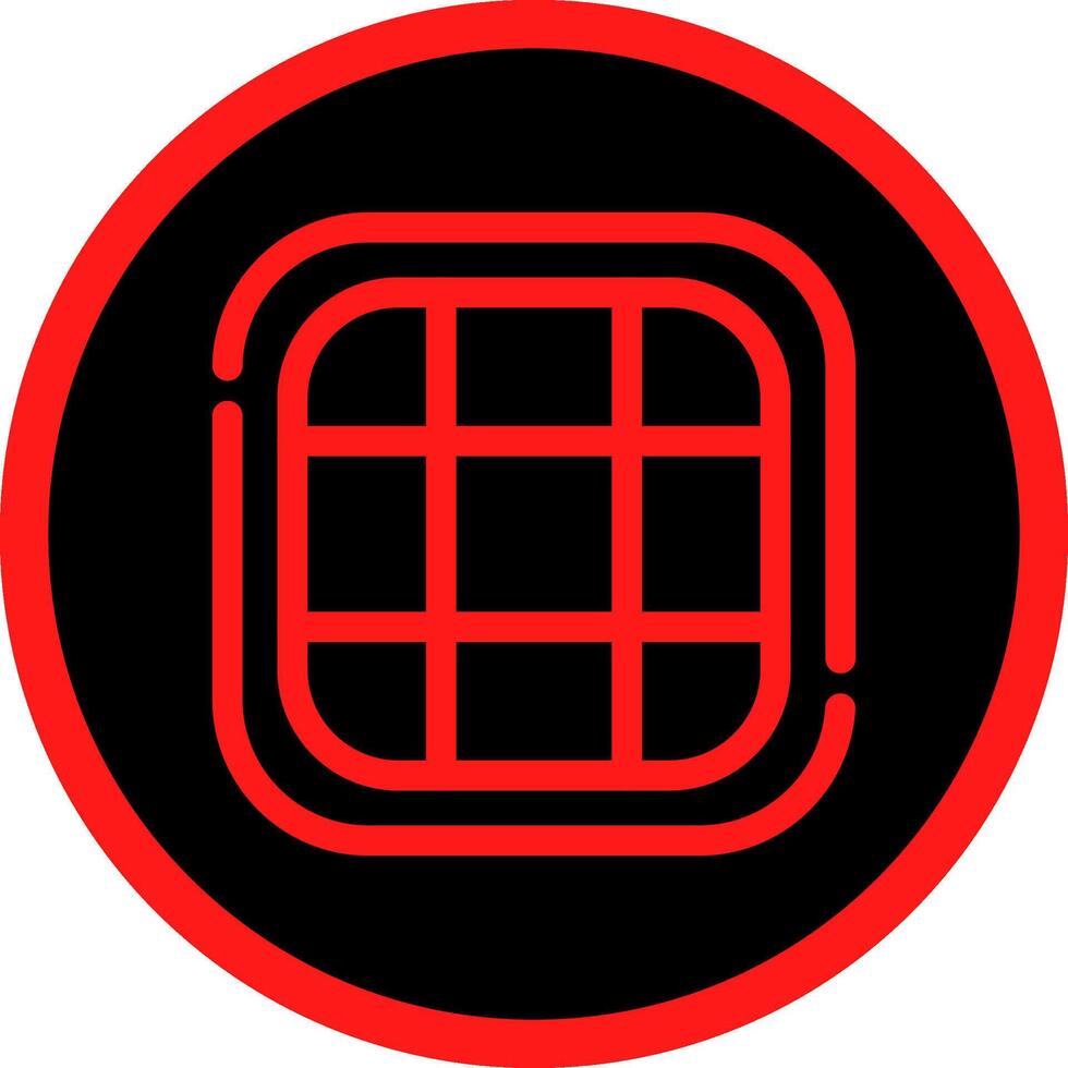 Grid Creative Icon Design vector