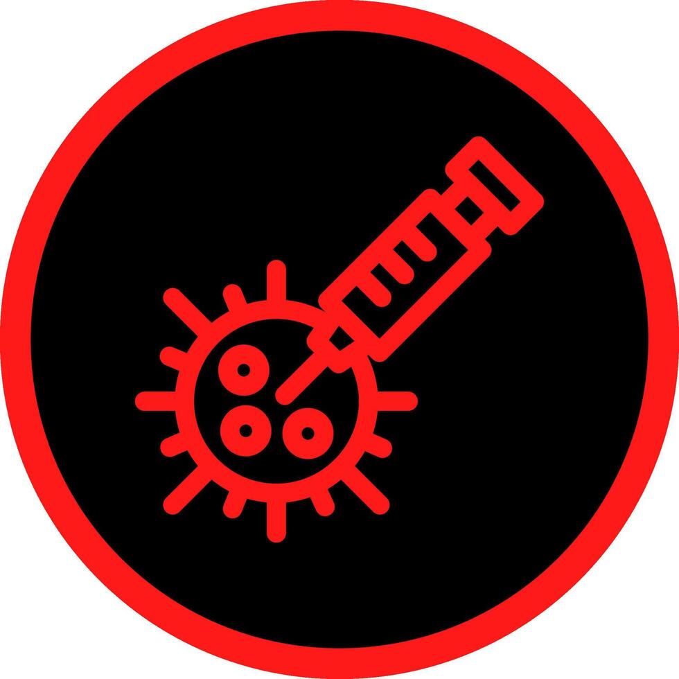 Vaccination Creative Icon Design vector
