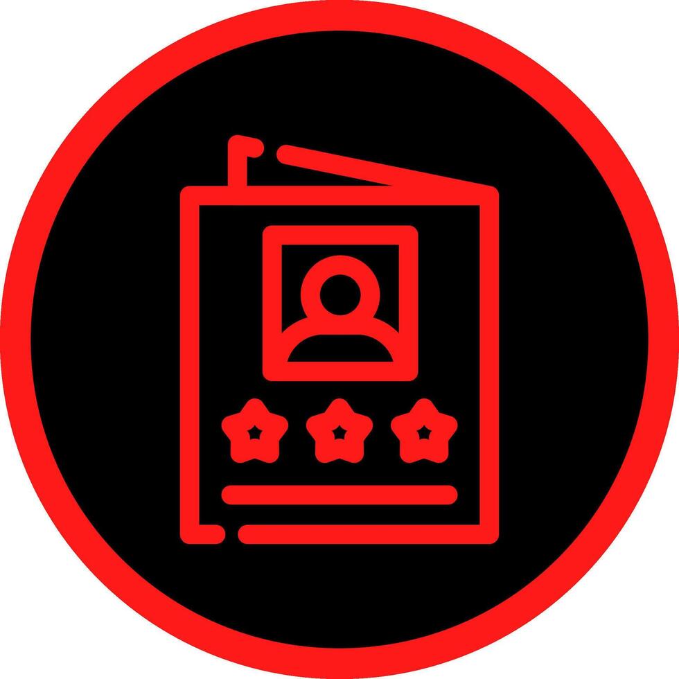 Rating Creative Icon Design vector