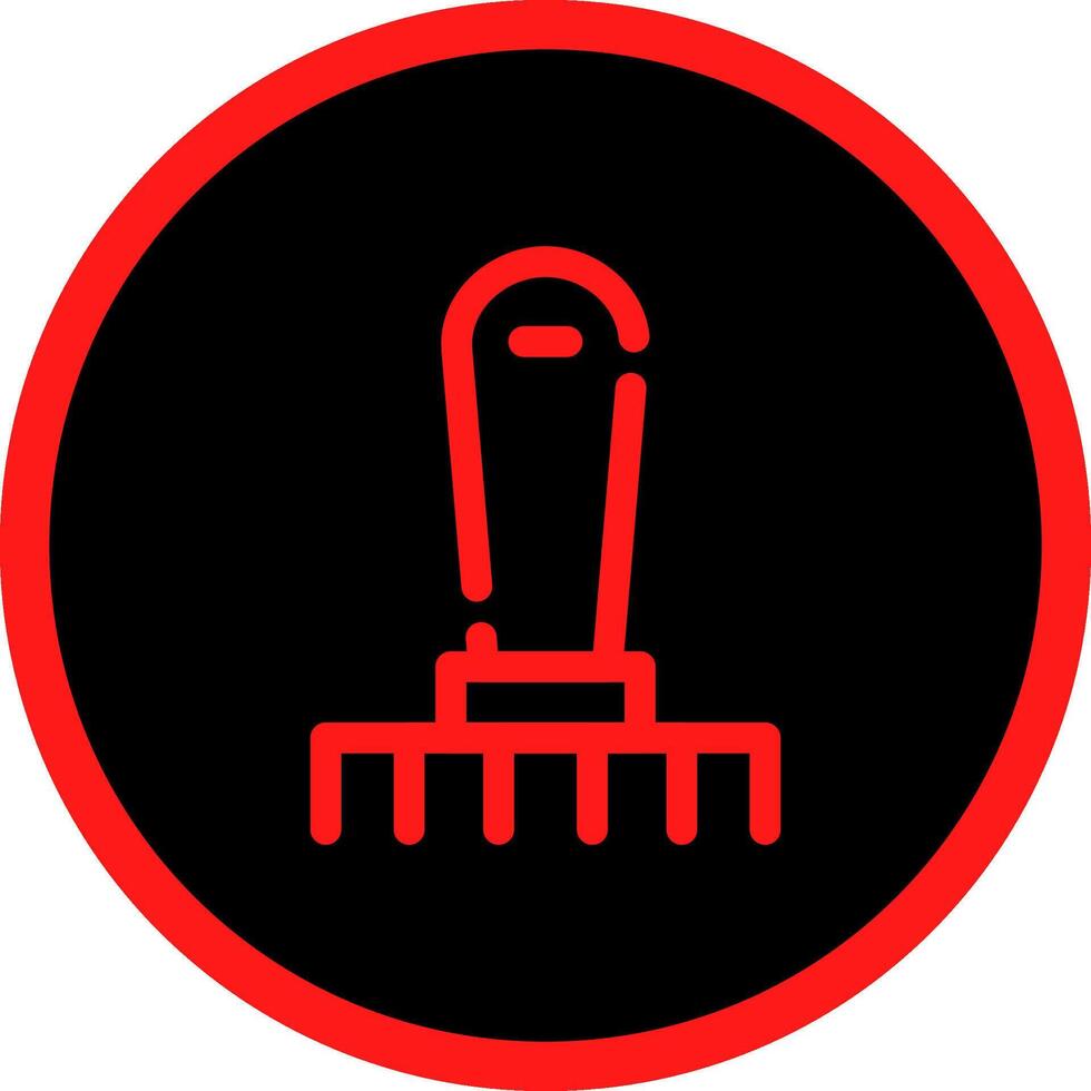 Pitchfork Creative Icon Design vector