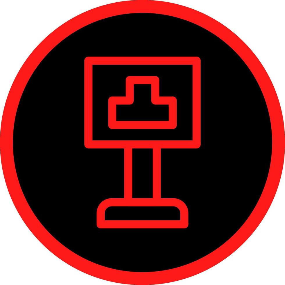 Intersection Creative Icon Design vector