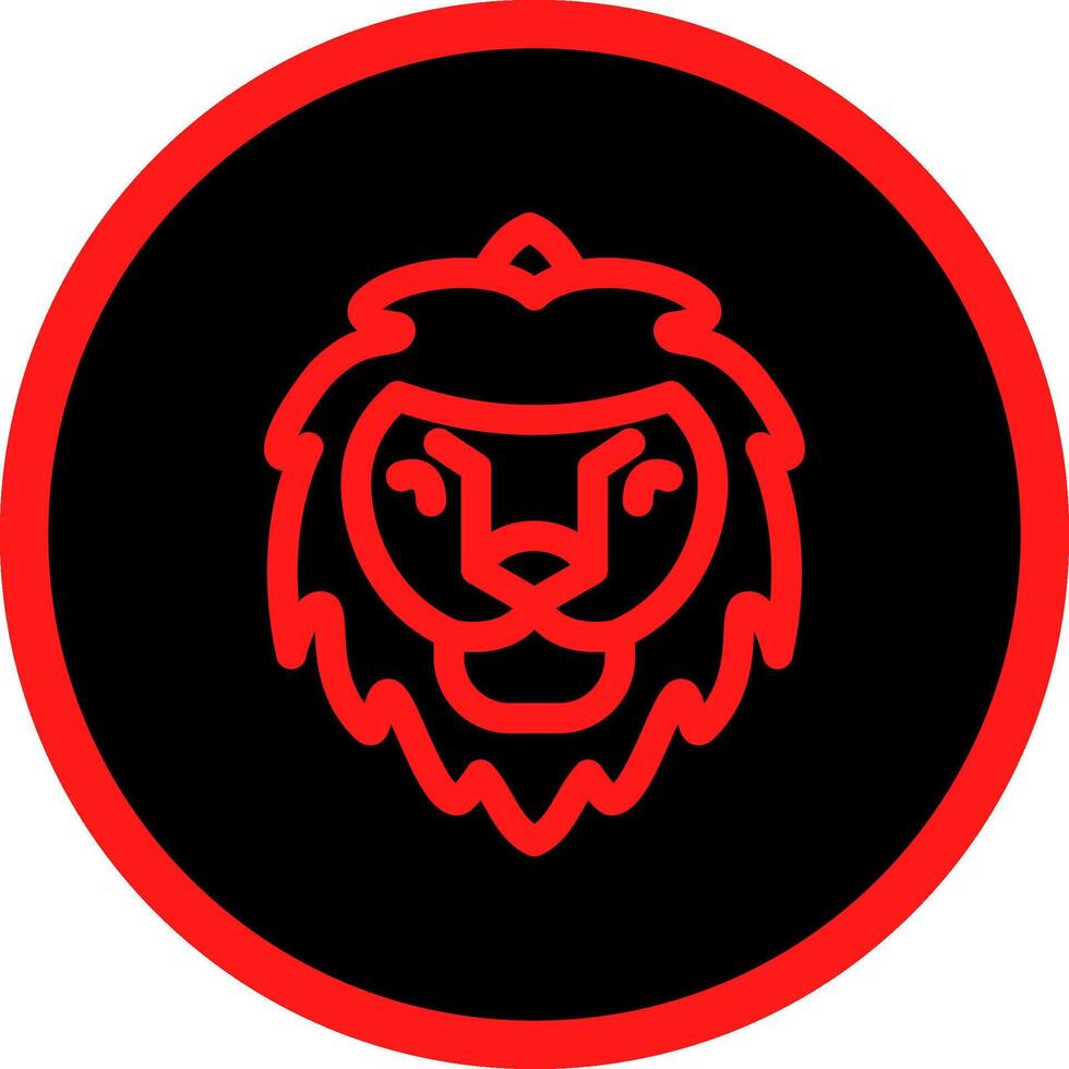 Lion Creative Icon Design vector