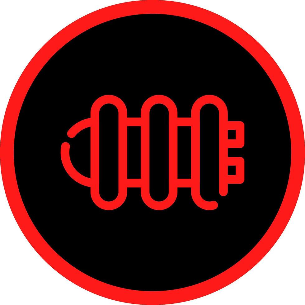Heater Creative Icon Design vector