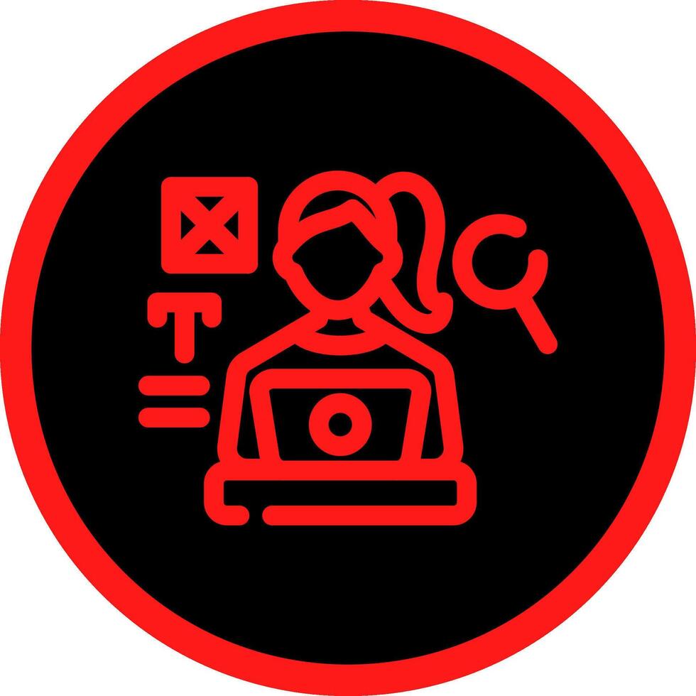 Graphic Designer Creative Icon Design vector