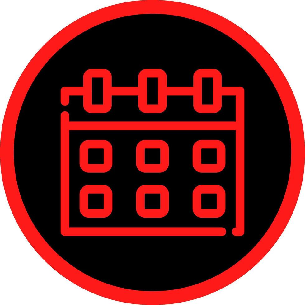 Calendar Creative Icon Design vector