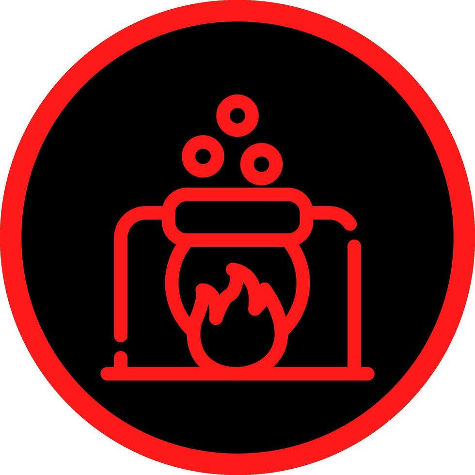 Cauldron Creative Icon Design vector